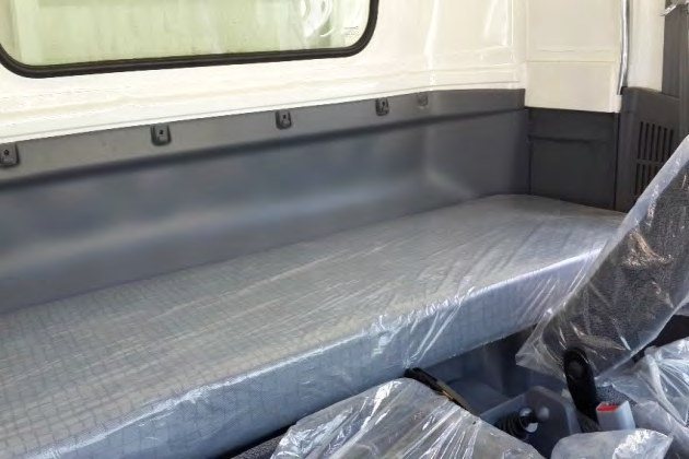 Isuzu'da yataklı kabin