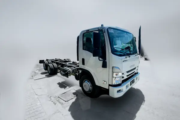 Isuzu · instalación de eje adicional