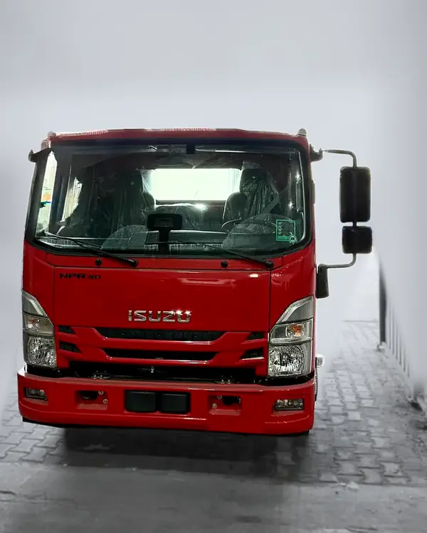 Isuzu · instalación de eje adicional