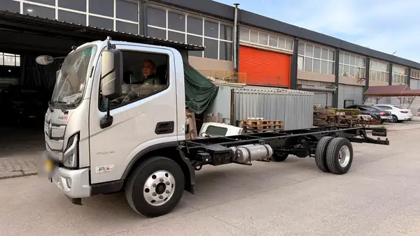 Otokar Atlas 9 XL · chassis modification